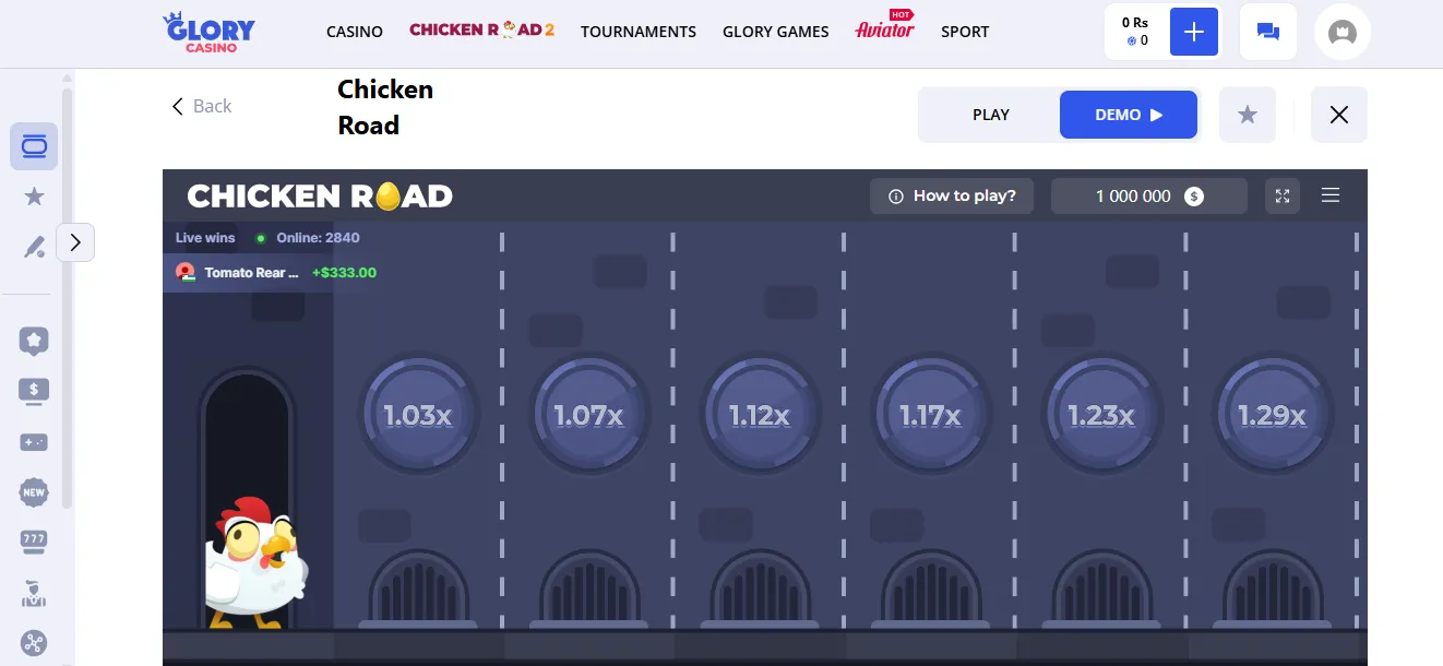 Glory Casino Chicken Road game features and variations - explore different gameplay modes Glory Casino Chicken Road game features and variations